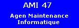 d&eacute;pannage et installation de mat&eacute;riels informatiques